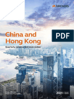 Quarterly Construction Cost - China & HK - 2021-Q2