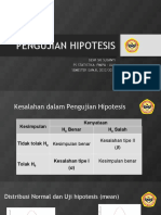 Pengujian Hipotesis 1 Sampel