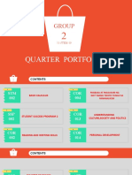 QUARTER PORTFOLIO of 11STEM-19 - GROUP#2