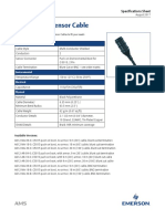 Specifications Sheet c5015 2 Pin Sensor Cable A612 Ams en 39928