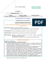 Ficha de Actividad Pista de Lava