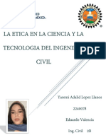 La Ética en La Ciencia y La Tecnología Del Ingeniero Civil YAREMI