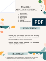 Analisis Mineral Kel 4