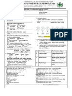 Form PENGKAJIAN AWAL PASIEN