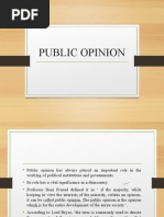 Public Opinion