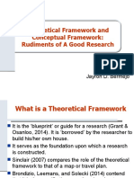 Theoretical and Conceptual Frameworks