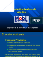 Interpretacion Analisis de Aceite - Mobil