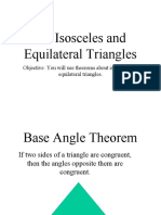 47 Isosceles and Equilateral Triangles