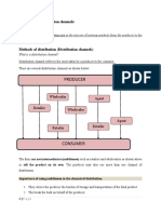 Place and Promotion Notes