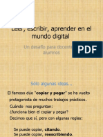 Leer, Escribir, Aprender en El Mundo Digital