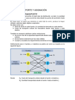 MÉTODO DEL TRANSPORTE Alumnos