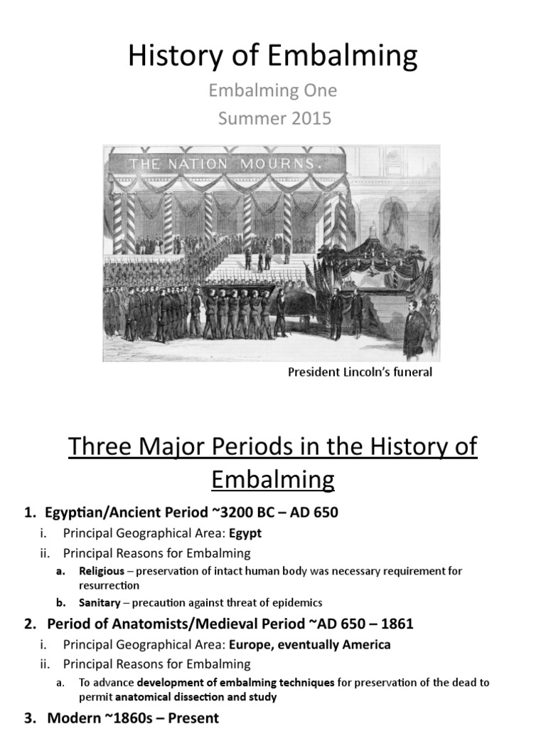 Evolution of Embalming Practices | PDF | Mummy | Ancient Egypt