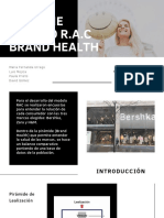 Ejemplo Informe Modelo R.A.C Brand Health Vestuario Casual Femenino