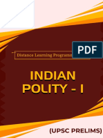 Indian Polity-I
