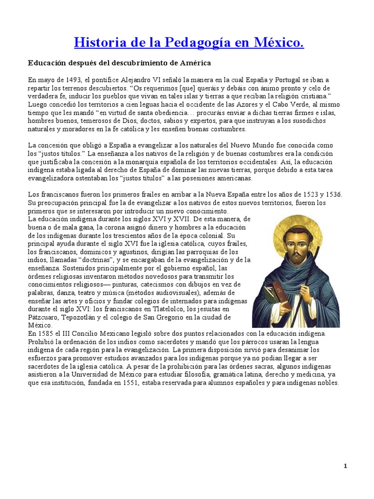 LA HISTORIA DE LA PEDAGOGIA EN MEXICO visual data 2