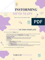 Brainstorming Mind Maps by Slidesgo