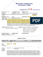 Miami-Dade County Resolution - Racial, Ethnic, or Gender Disparities 2015