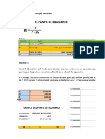 Calculadora Del Punto de Equilibrio (M. Ed. José Arturo López)