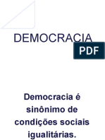Democracia e seus princípios fundamentais