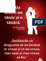 Relatia Dintre Un Tanar Si o Tanara PPT