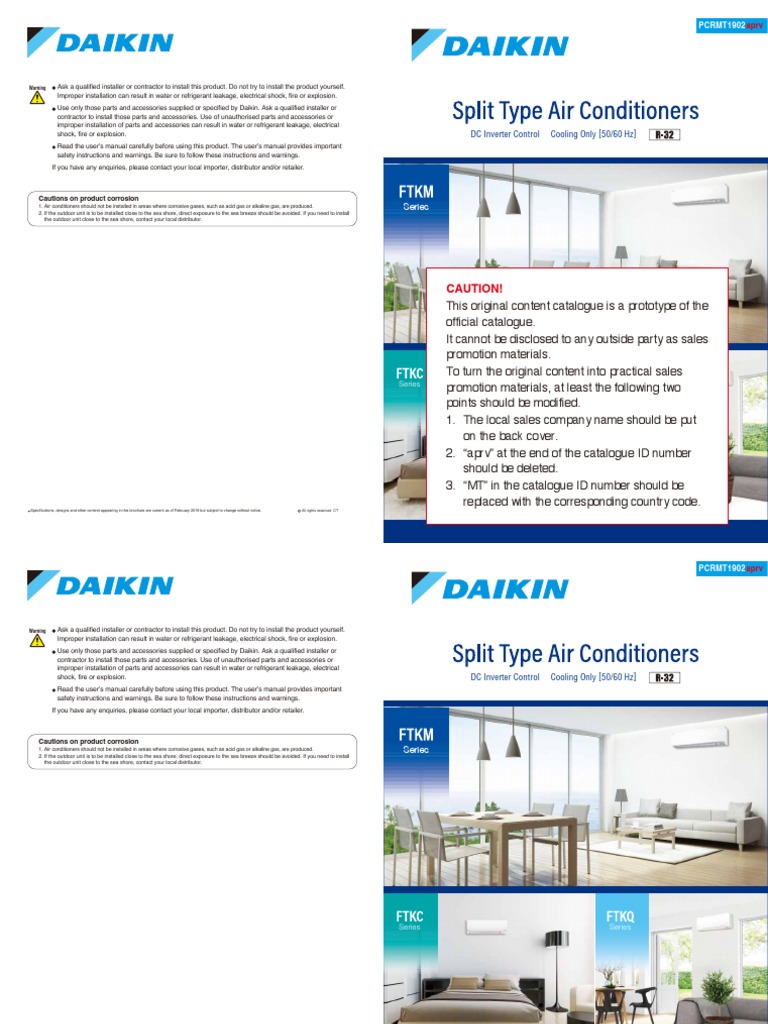Daikin Ra New Brochure PDF Air Conditioning Humidity