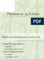 Pananakop NG Kastila