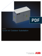 12-24 KV Outdoor Subtation For MVSG - Product Manual (CNABB)
