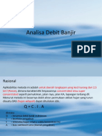 Analisa Debit Banjir