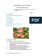 Plant Physiology Session Booklet