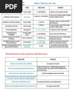 C1 - Unit 4 - Class 1 - Future Tenses - Worksheet