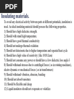 Insulating Materials