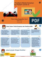 Perubahan Paradigma Metode Kampanye Di Masa Pandemi COVID-19