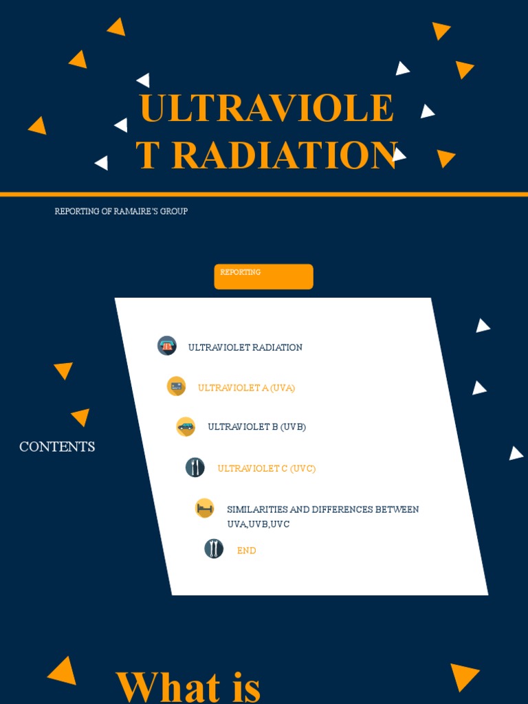Science UV PPT 1 | PDF | Ultraviolet | Radiation