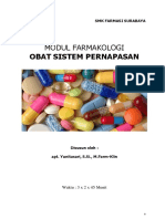 Modul Farmakologi 2. Obat Sistem Pernapasan