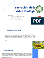 Conservación de La Diversidad Biológica - GRUPO 5