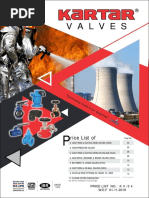 Kartar Valves Price List