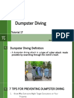 Prevent Dumpster Diving Attacks