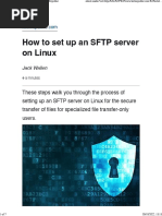 How To Set Up An SFTP Server On Linux TechRepublic