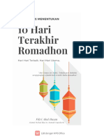 10 Hari Terakhir Romadhon