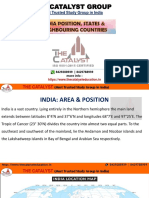 India Position, States & Neighboring Countries