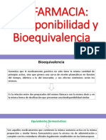 13. BIODISPONIBILIDAD Y BIOEQUIVALENCIA_PARTE 1