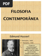 Filósofos Contemporâneos