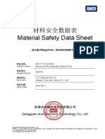 Battery MSDS