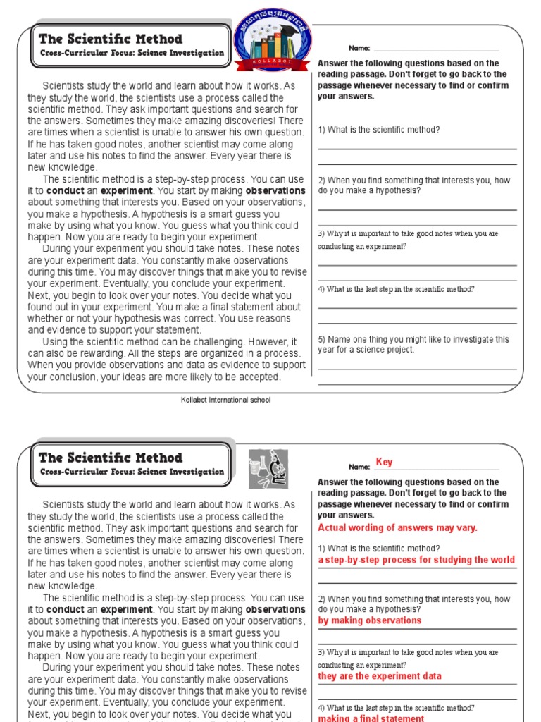 Gr3 Wk21 Scientific Method | PDF | Scientific Method | Experiment