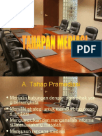 13 Tahapan Mediasi