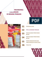 Peraturan Perundang-Undangan Di Bidang Pangan