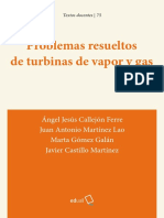 Problemas Resueltos de Turbinas de Gas y Turbinas de Vapor