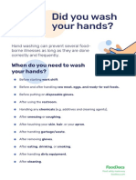 FoodDocs - When Should You Wash Your Hands