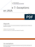 Chap 7 - Exceptions en JAVA