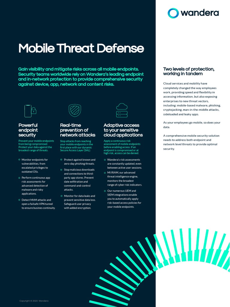 Datasheet Wandera Mobilethreatdefense Brochures | PDF | Computer ...
